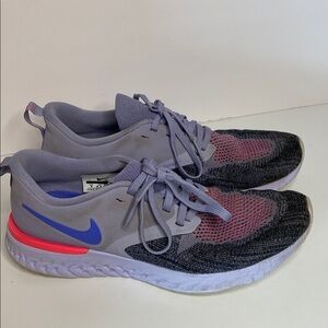 Nike Gray and Black Running Shoes